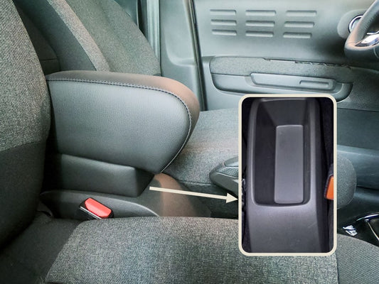 Accoudoir pour Citroën C3 Aircross (2021-2024) - tunnel central sans volet