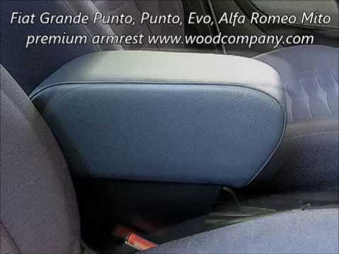 Accoudoir pour Fiat Punto (2012>) - Grande Punto - Punto Evo