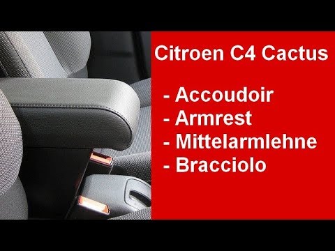 Accoudoir pour Citroën C4 Cactus (2014-2018)